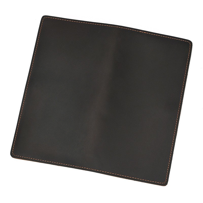 Чоловічий шкіряний гаманець Henry темно-коричневий - 24 фото