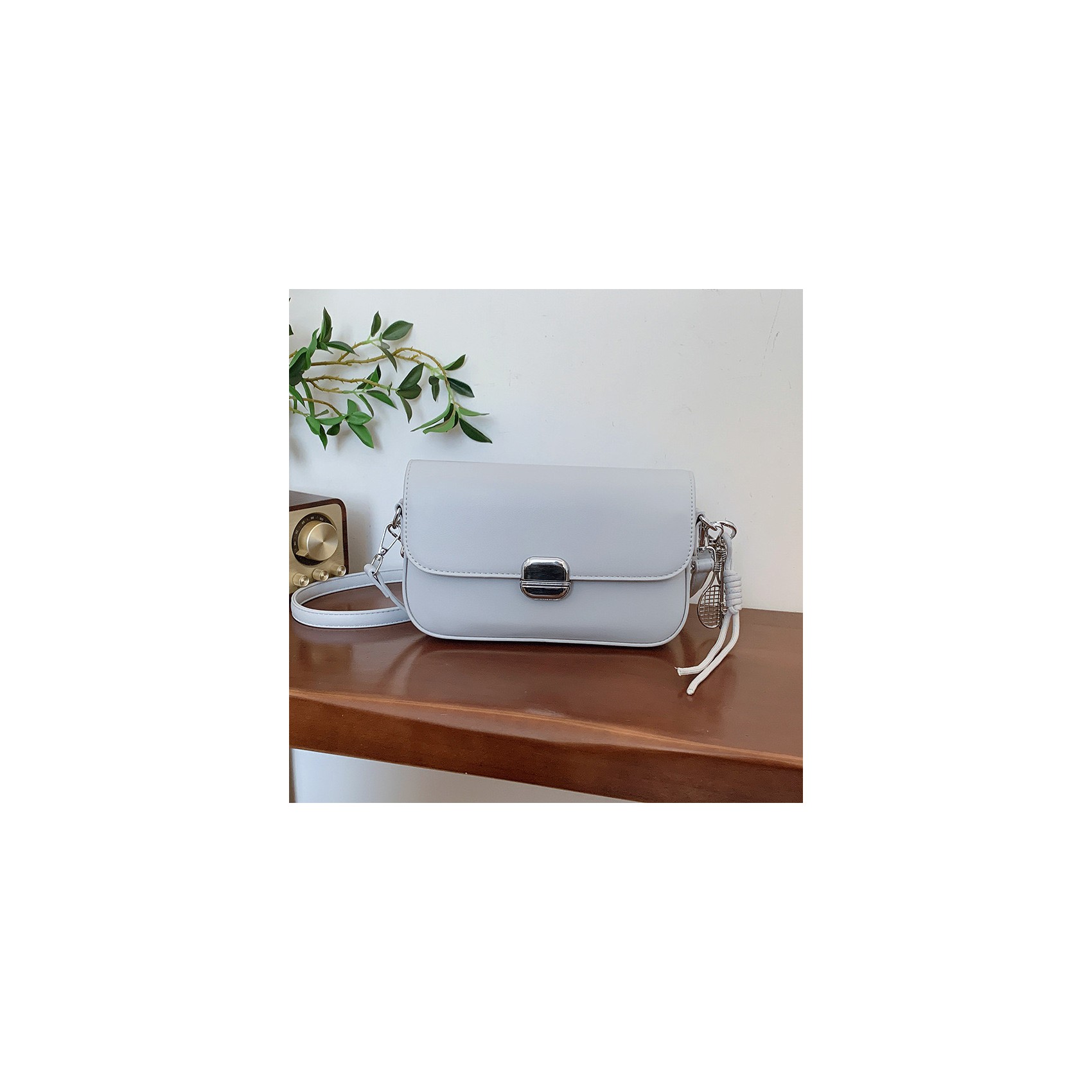 Женская сумка кросс боди Marie голубая