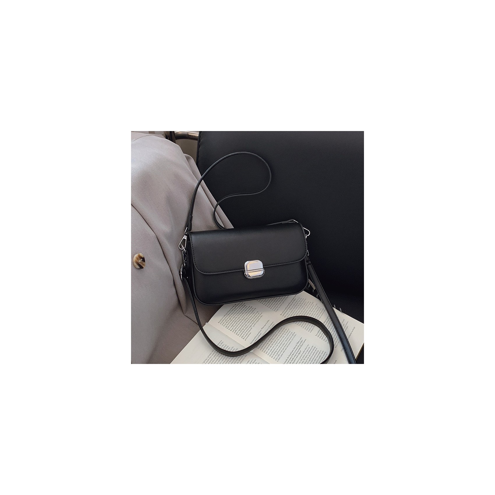 Женская сумка кросс боди Marie черная