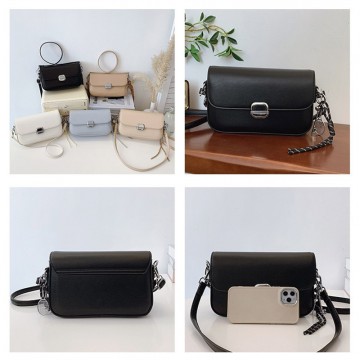 Жіноча сумка крос боді Marie чорна фото