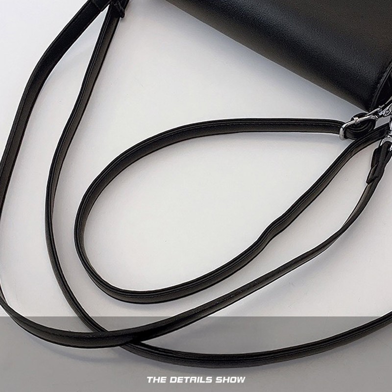 Женская сумка кросс боди Marie черная - 9 фото