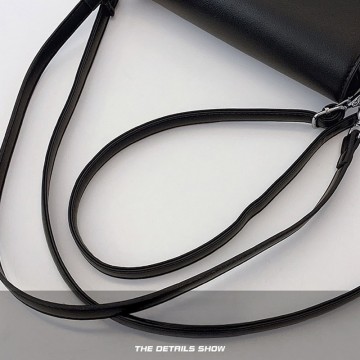 Жіноча сумка крос боді Marie чорна фото