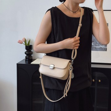 Жіноча сумка крос боді Marie бежева фото