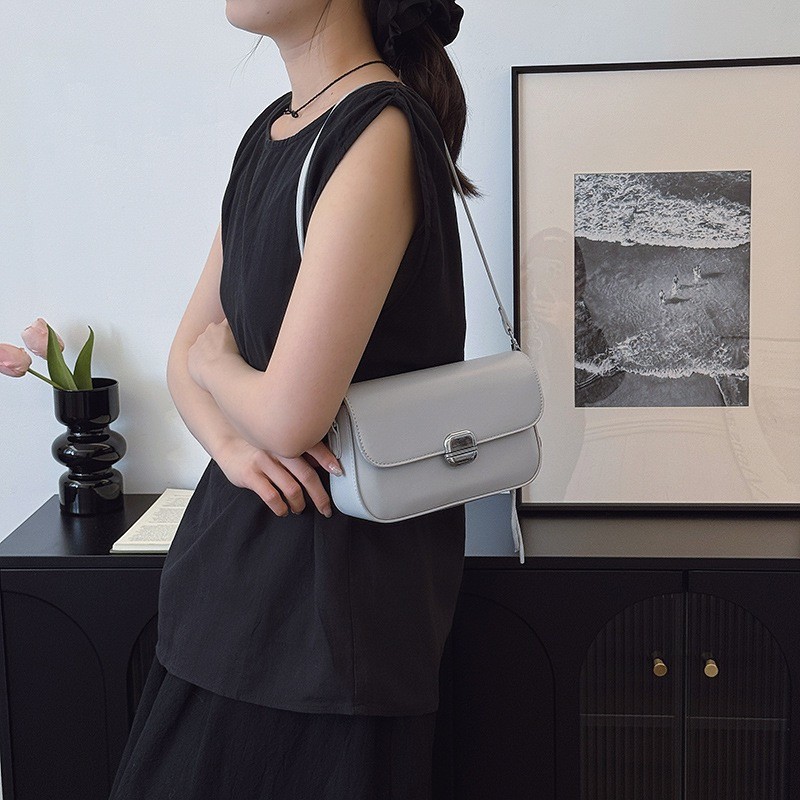 Женская сумка кросс боди Marie голубая - 4 фото