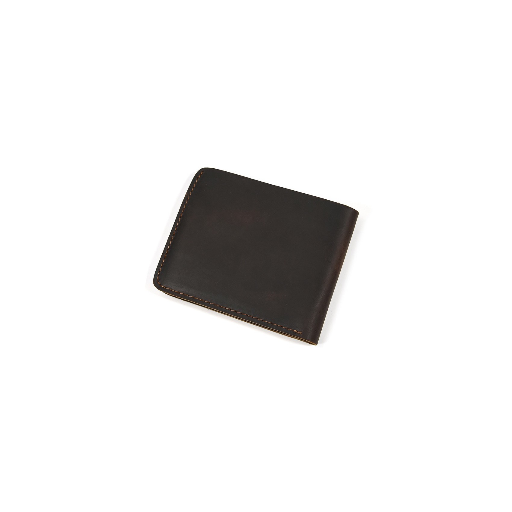 Мужской кожаный кошелек Fincher темно-коричневый