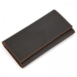 Мужское кожаное портмоне Mortimer темно-коричневое