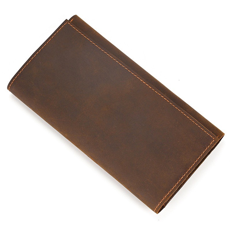 Мужское кожаное портмоне Mortimer коричневое фото