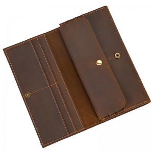 Мужское кожаное портмоне Mortimer коричневое