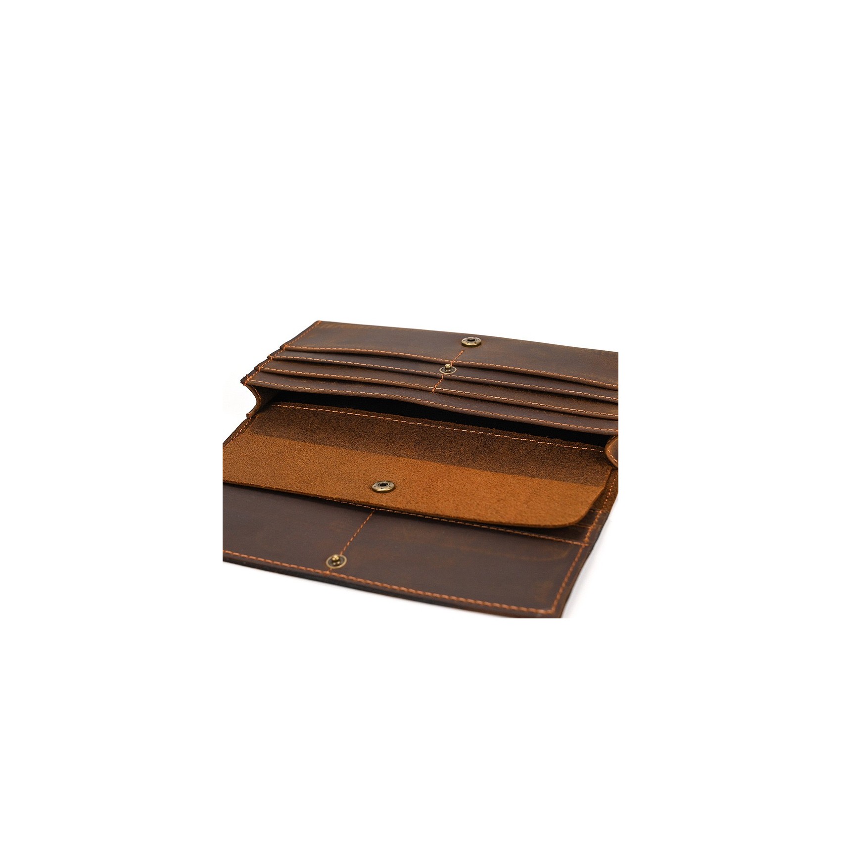 Чоловіче шкіряне портмоне Mortimer коричневе