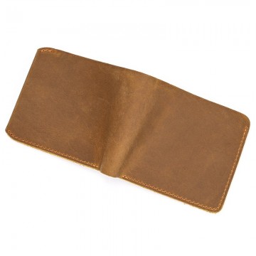 Мужской кожаный кошелек Grahame светло-коричневый фото