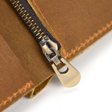 Чоловічий шкіряний гаманець Grahame світло-коричневий фото