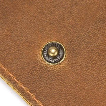 Чоловічий шкіряний гаманець Grahame світло-коричневий фото