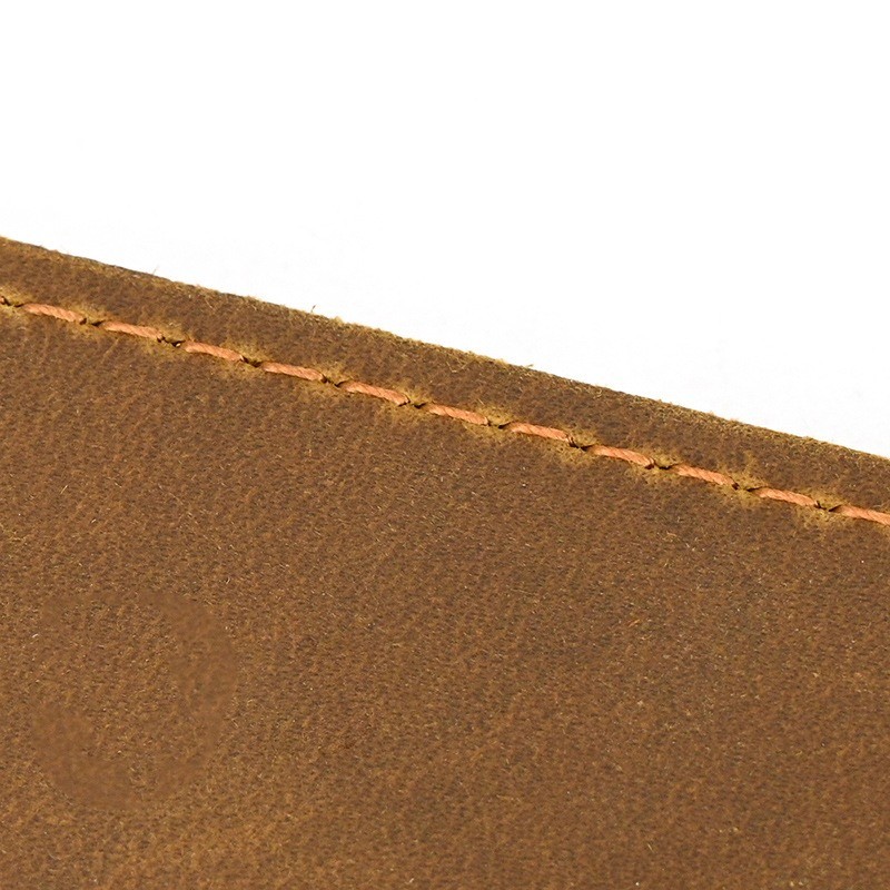 Мужской кожаный кошелек Grahame светло-коричневый - 11 фото