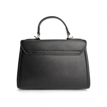 Жіноча шкіряна сумка Brielle чорна фото