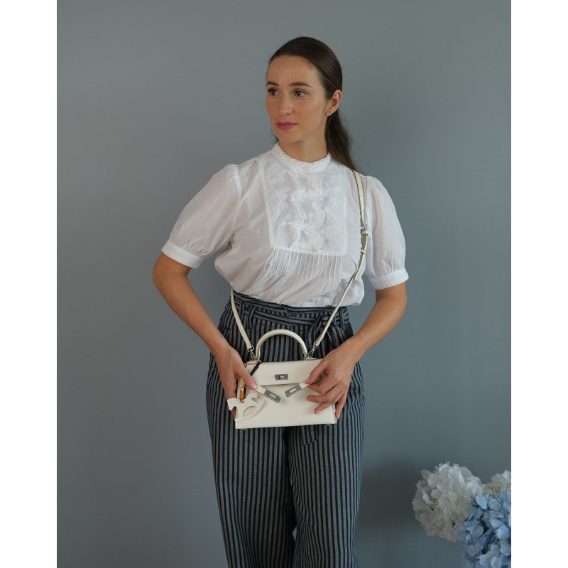 Жіноча сумка Kira 22 молочна - 2 фото