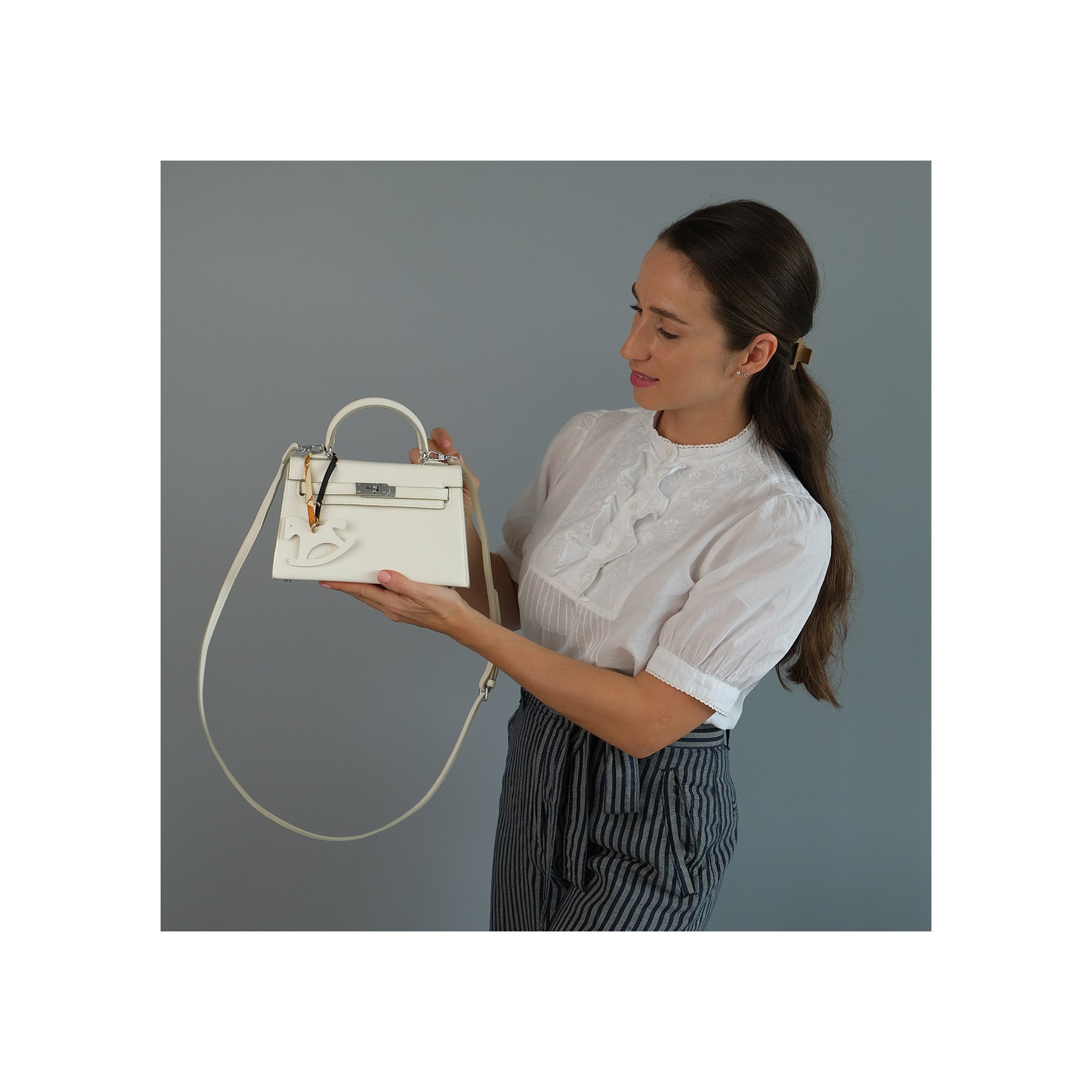 Жіноча сумка Kira 22 молочна