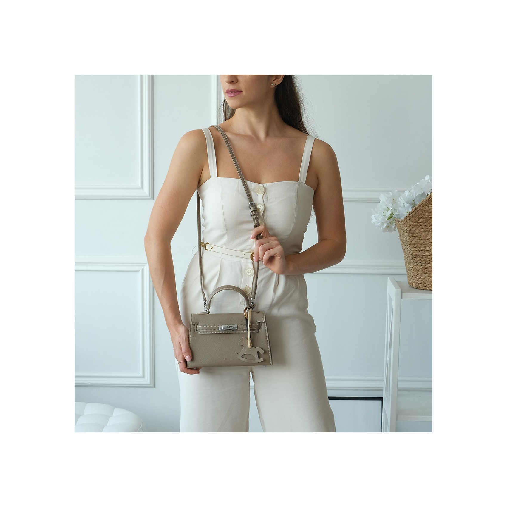 Женская сумка Kira 22 бежевая