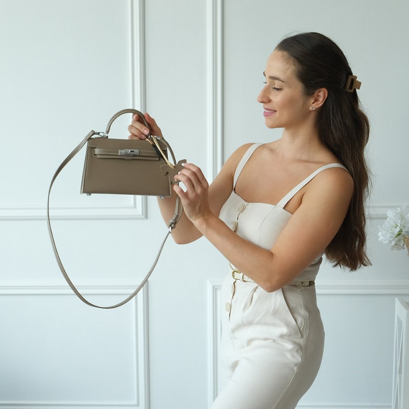 Жіноча сумка Kira 22 бежева - 3 фото