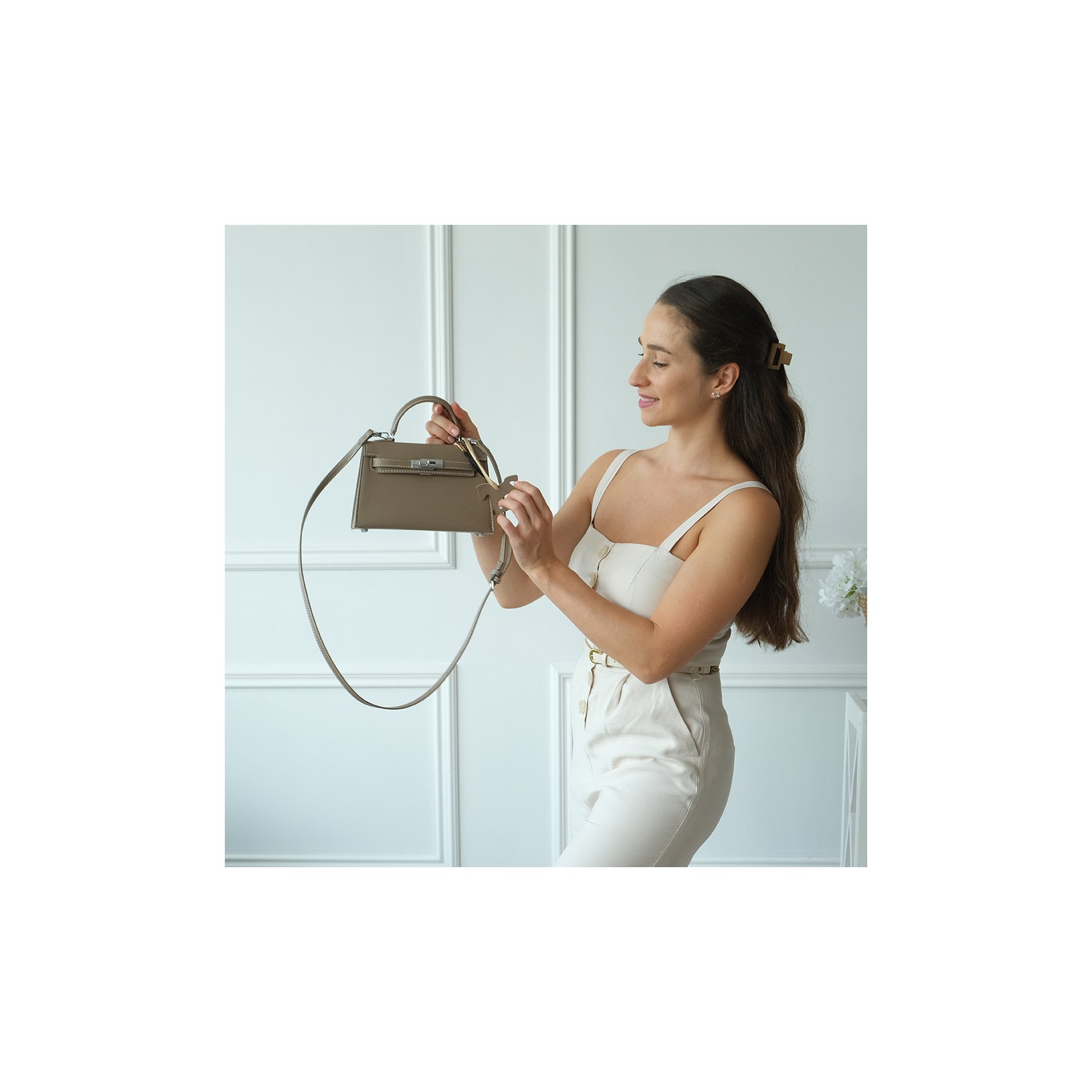 Женская сумка Kira 22 бежевая