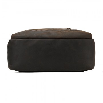 Чоловічий шкіряний рюкзак Fincher темно-коричневий фото