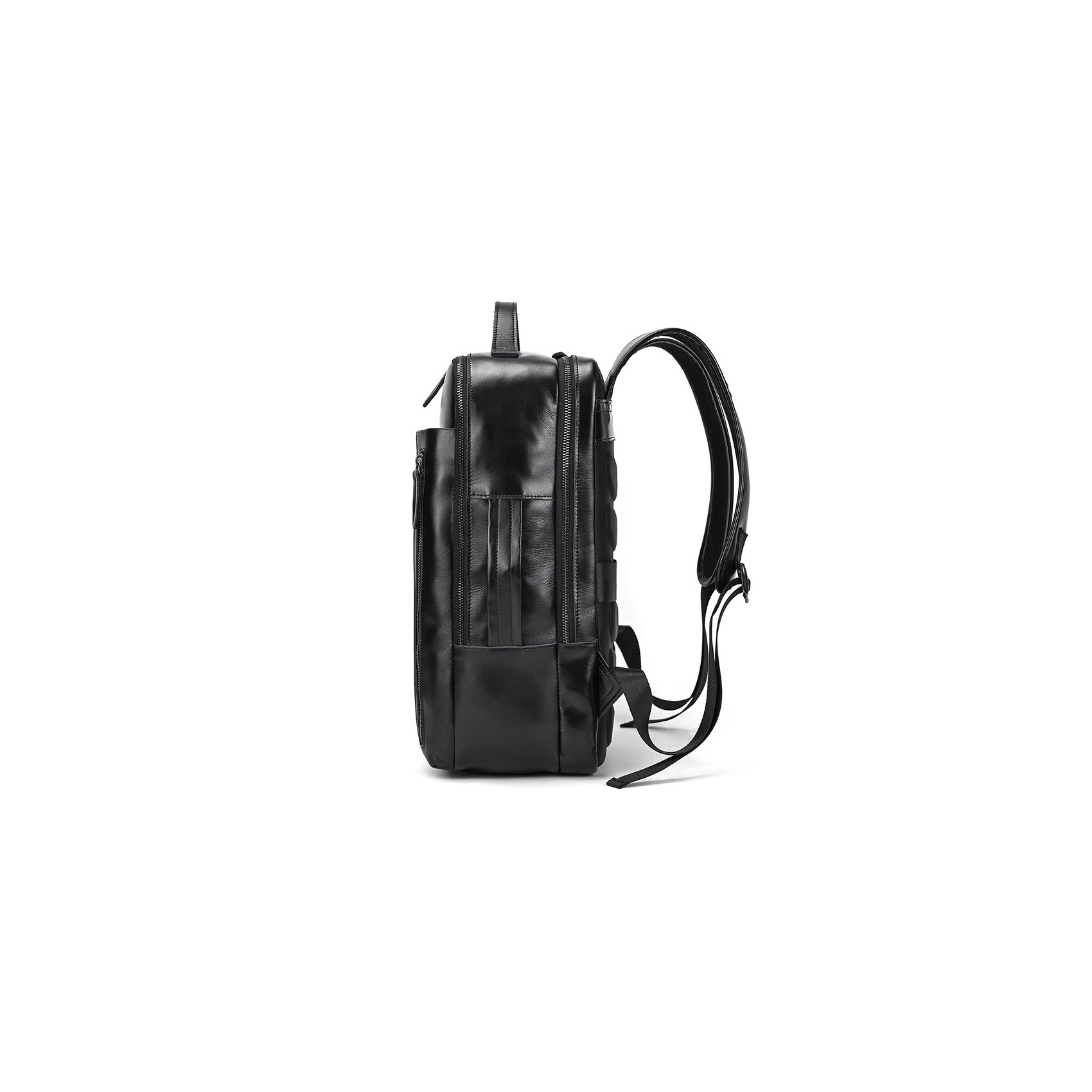 Чоловічий рюкзак шкіряний Portland чорний