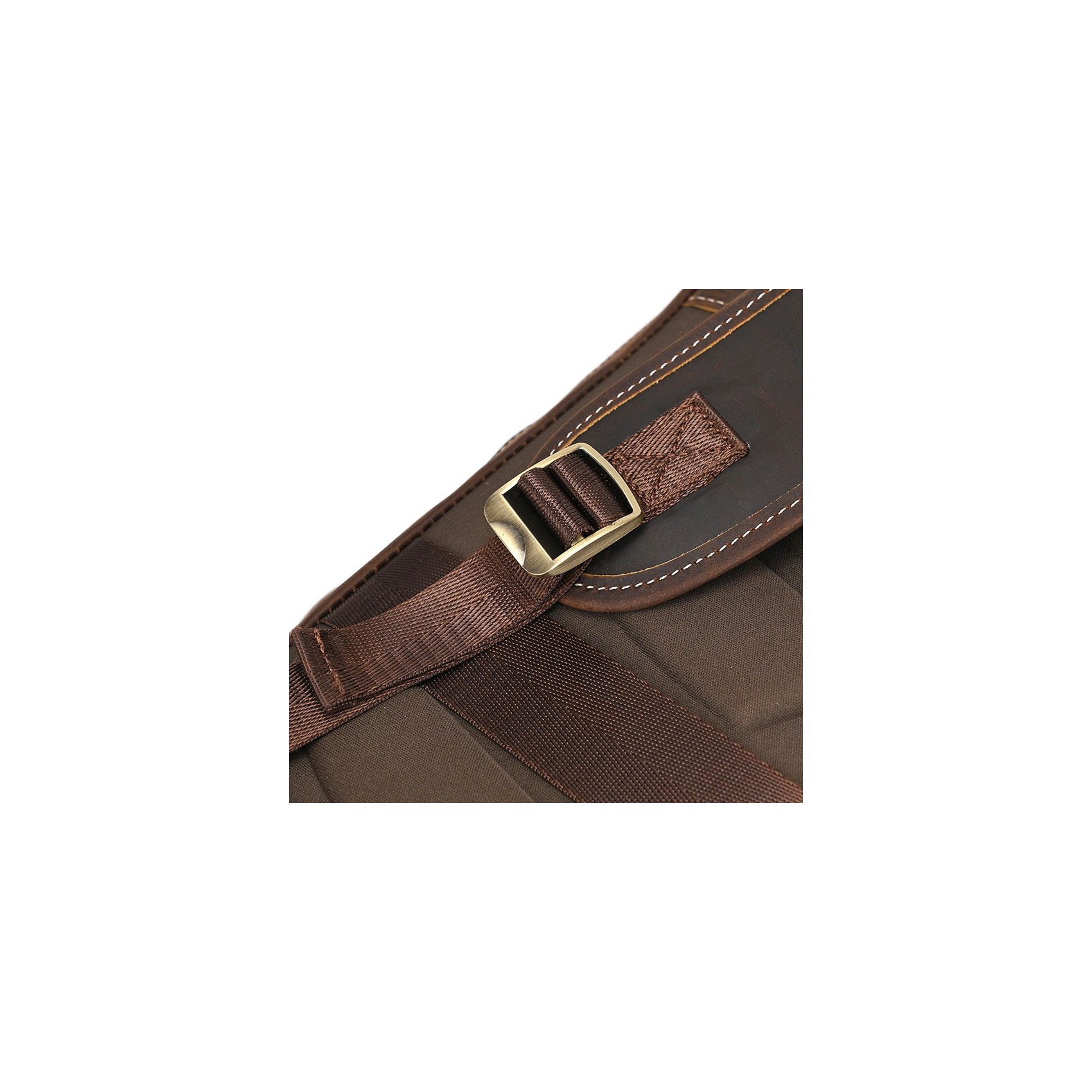 Мужской кожаный рюкзак Portland темно-коричневый