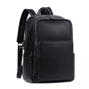 Чоловічий шкіряний рюкзак Theodore чорний