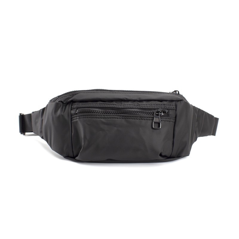 Сумка бананка на пояс черная Boston - 4 фото