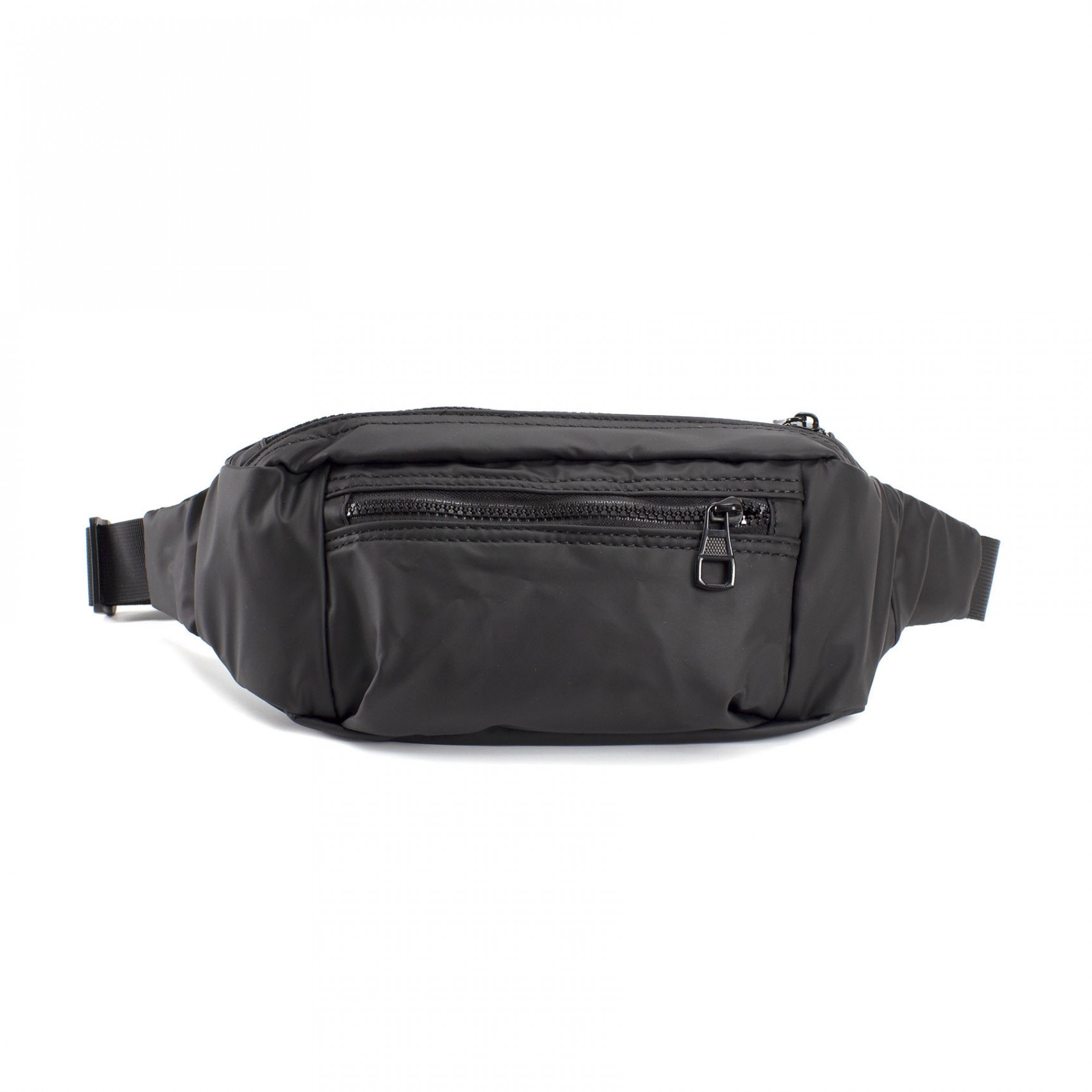 Сумка бананка на пояс черная Boston