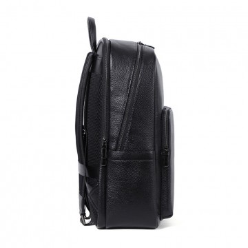 Мужской кожаный рюкзак Theodore черный фото