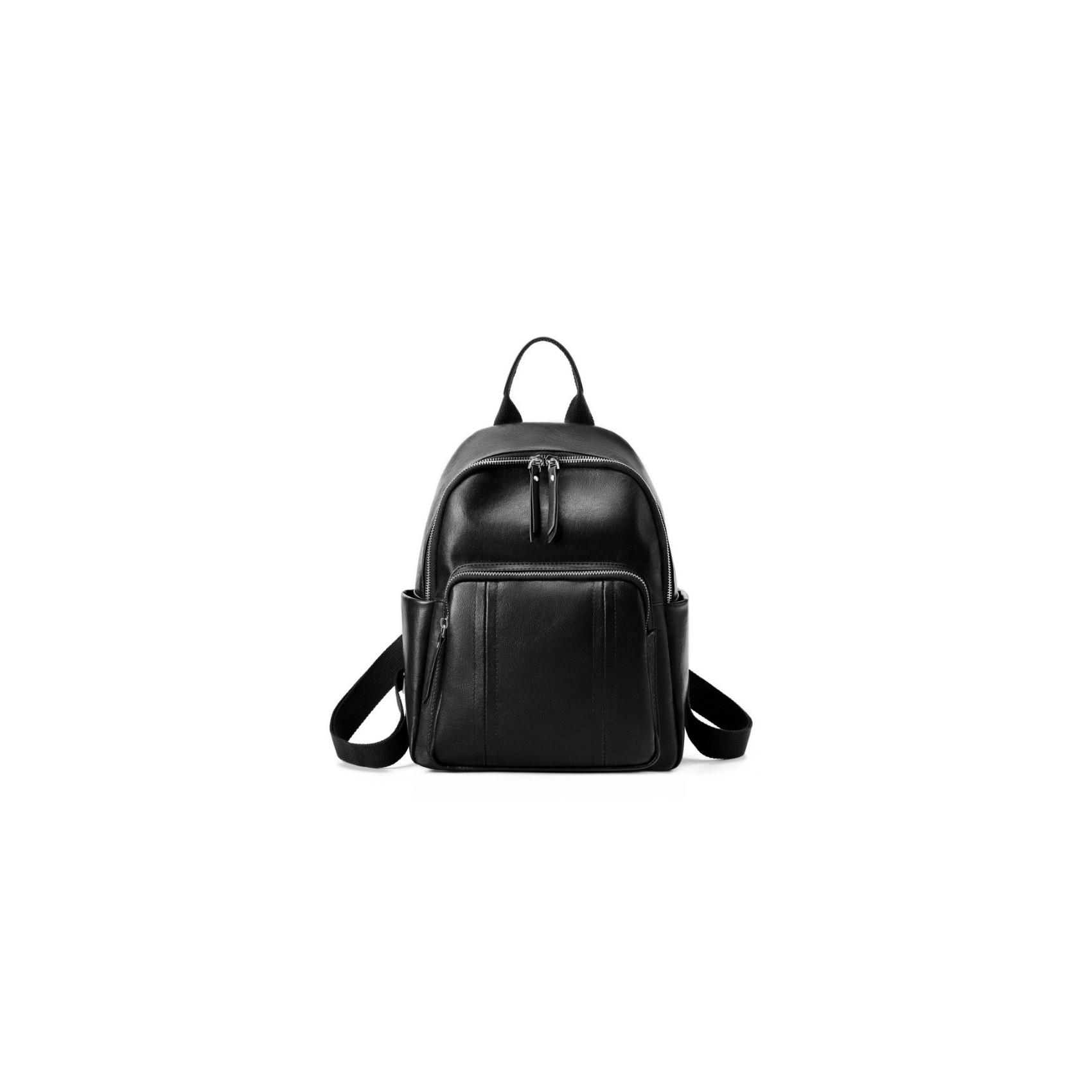 Жіночий шкіряний рюкзак Giulia чорний