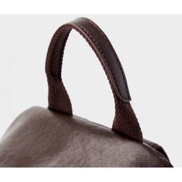 Жіночий шкіряний рюкзак Giulia темно-коричневий фото