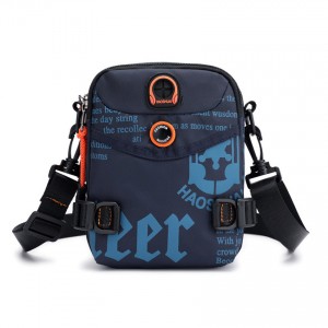 Мужская сумка барсетка Zack через плечо синяя