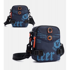 Мужская сумка барсетка Zack через плечо синяя