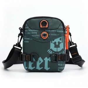 Мужская сумка барсетка Zack через плечо бирюзовая