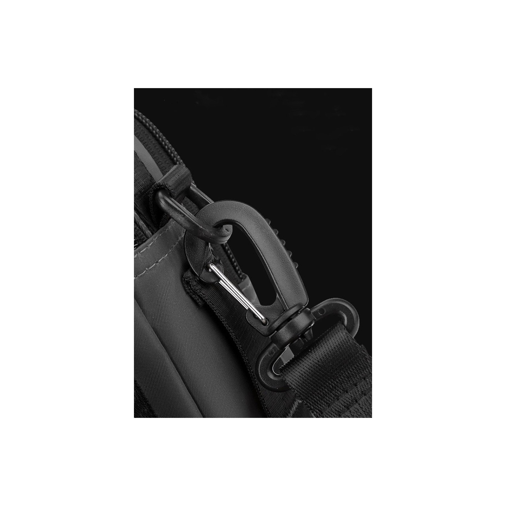 Мужская сумка барсетка Ewan через плечо серая