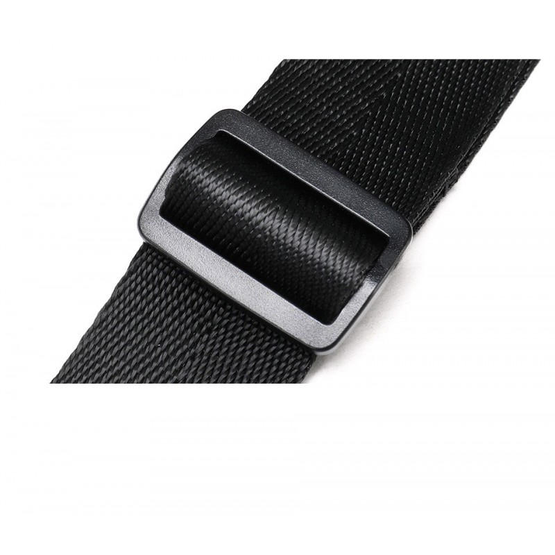 Мужская кожаная сумка бананка на пояс Linderhof черная - 7 фото