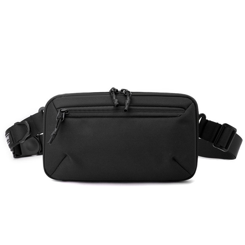 Сумка бананка на пояс Nowel чорна фото