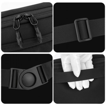 Сумка бананка на пояс Nowel чорна фото