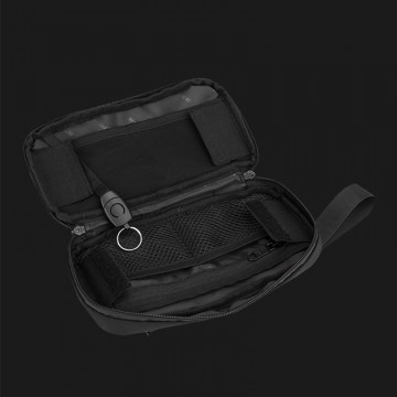 Сумка бананка на пояс Nowel черная фото