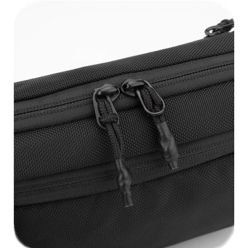 Сумка бананка на пояс Nowel черная фото