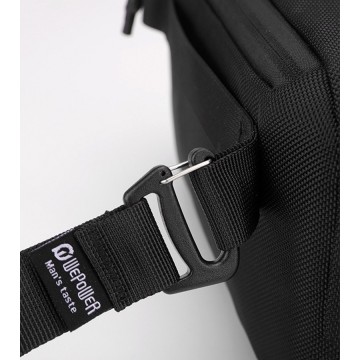 Сумка бананка на пояс Nowel чорна фото