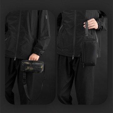 Сумка бананка на пояс Nowel черная фото