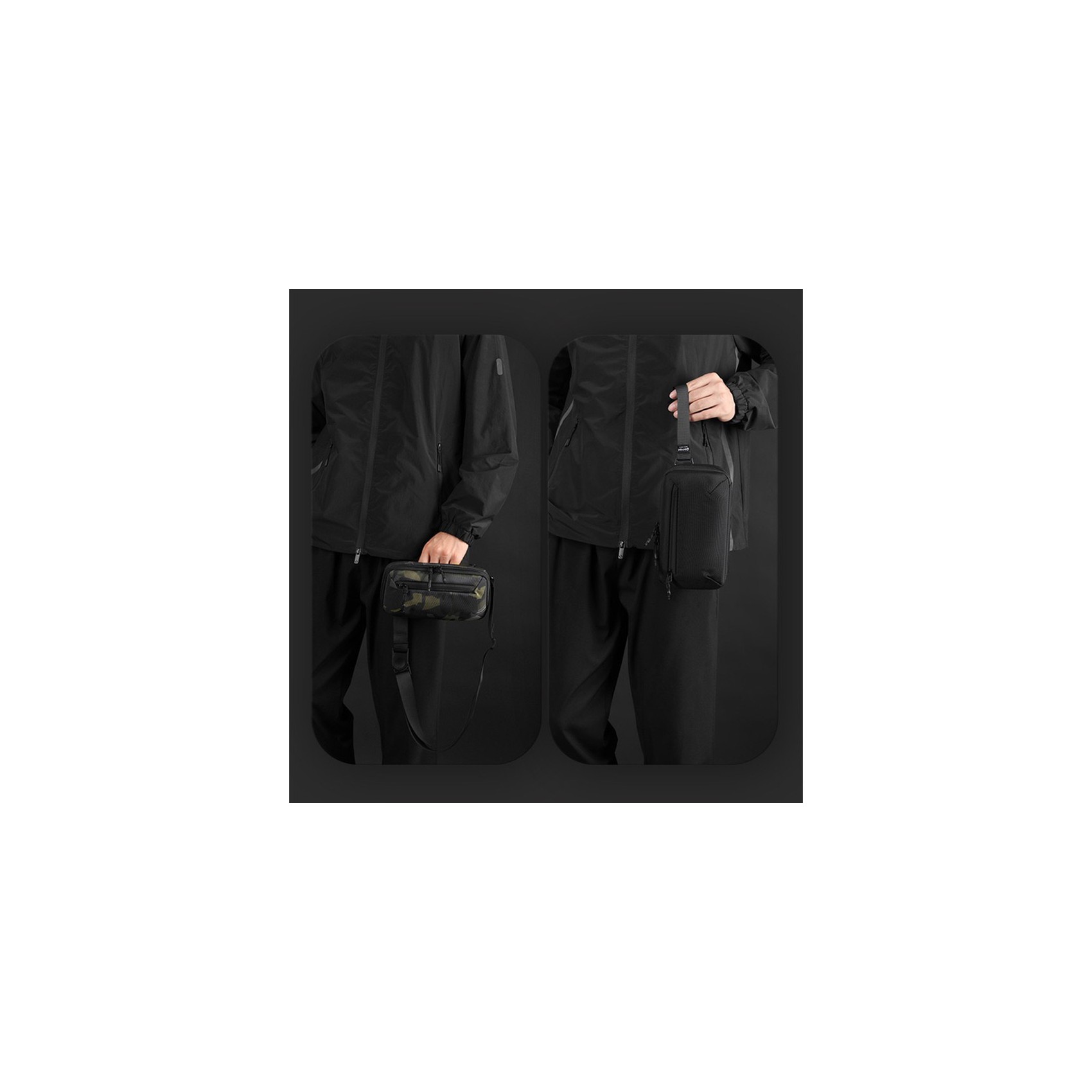 Сумка бананка на пояс Nowel чорна