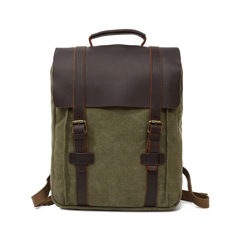 Мужской городской рюкзак Ethan хаки - 1 фото