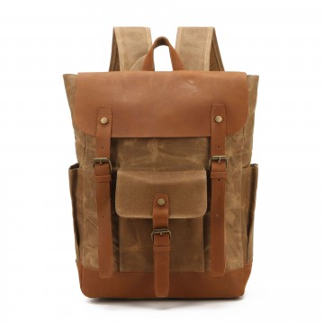 Чоловічий міський рюкзак Jacob світло-коричневий фото
