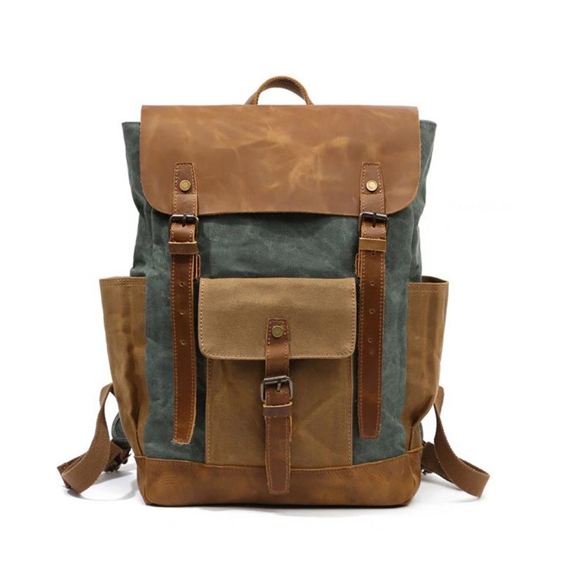 Чоловічий міський рюкзак Jacob смарагдовий