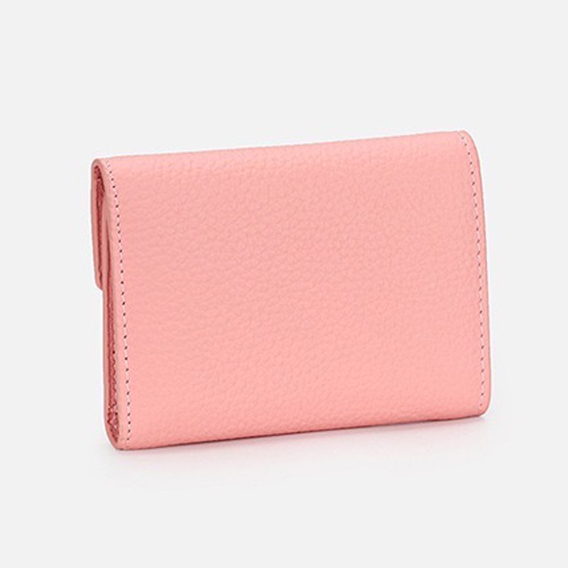 Жіночий шкіряний гаманець Ellie світло-рожевий - 1 фото