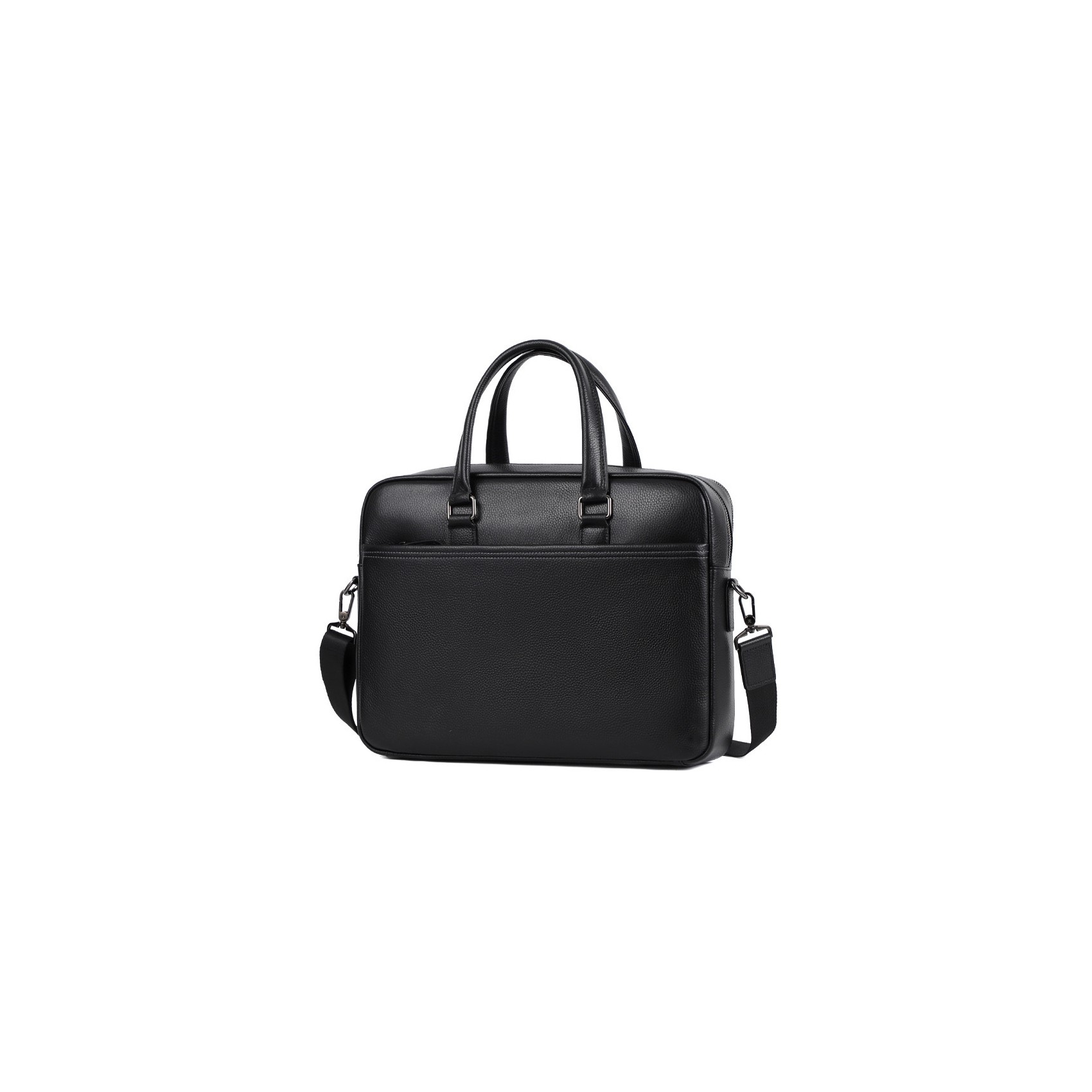 Чоловіча шкіряна сумка для ноутбука Bentheim чорна