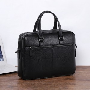 Чоловіча шкіряна сумка для ноутбука Bentheim чорна